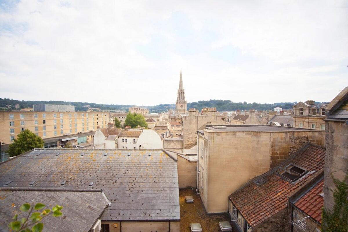 The Roof Terrace Maisonette - City Centre Bath Exteriör bild