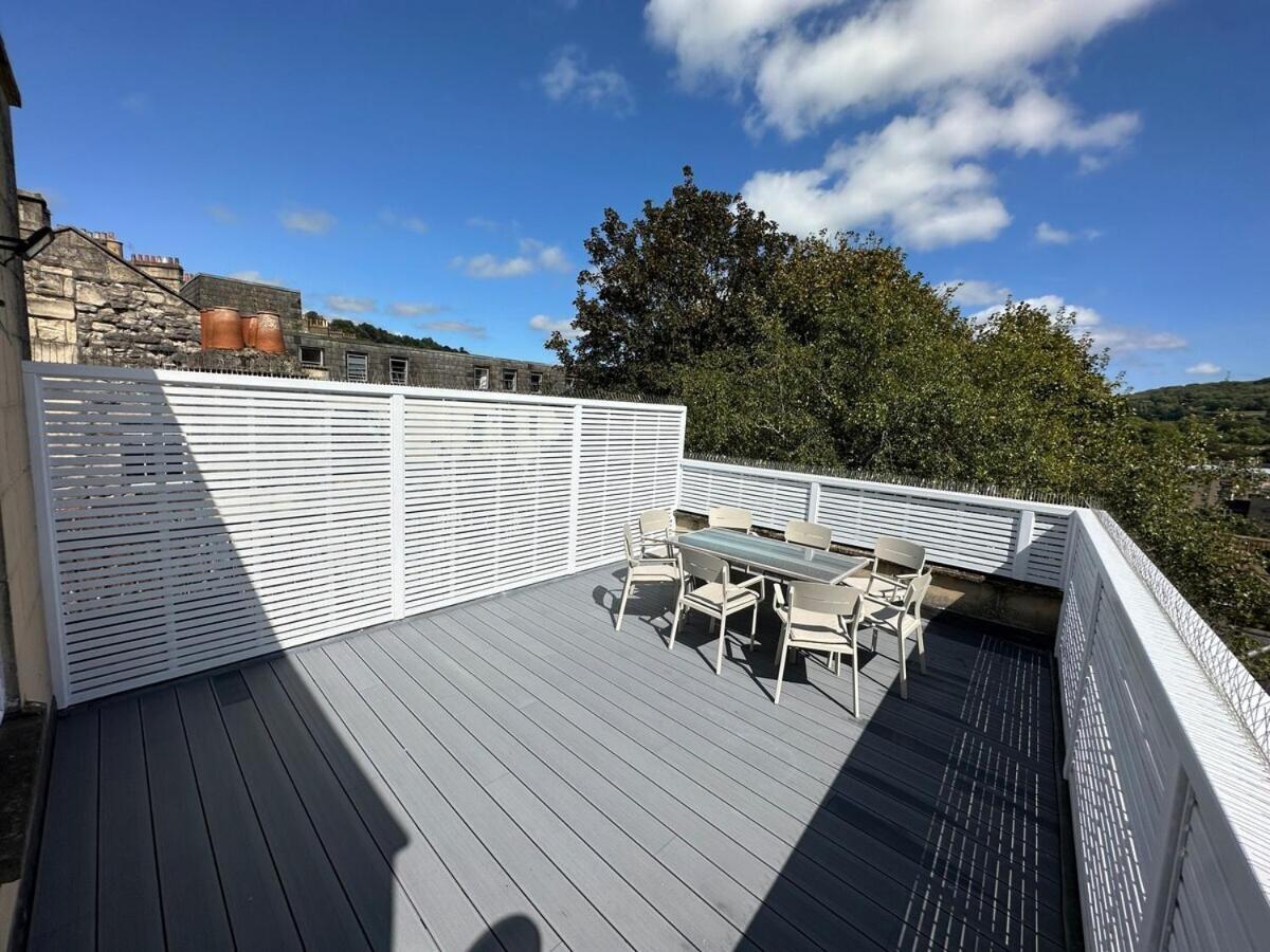 The Roof Terrace Maisonette - City Centre Bath Exteriör bild